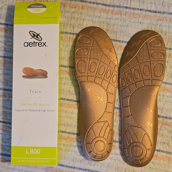 Aetrex Womens Train L800 Orthotics Size 11 - Picture 2 of 4